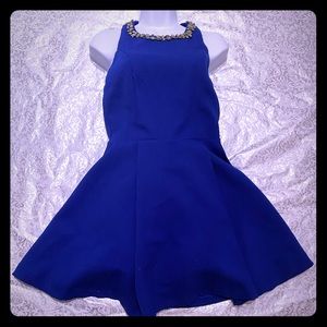 Juniors summer blue dress
